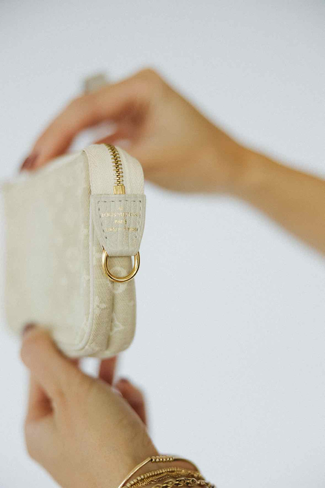 Louis Vuitton Cream Purse