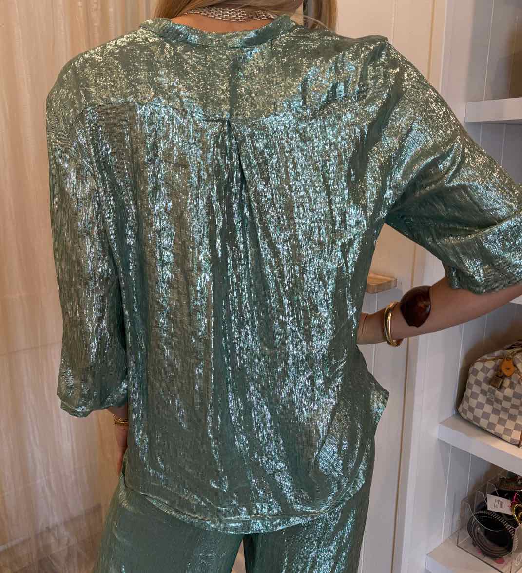Indress Silk and Lurex Top