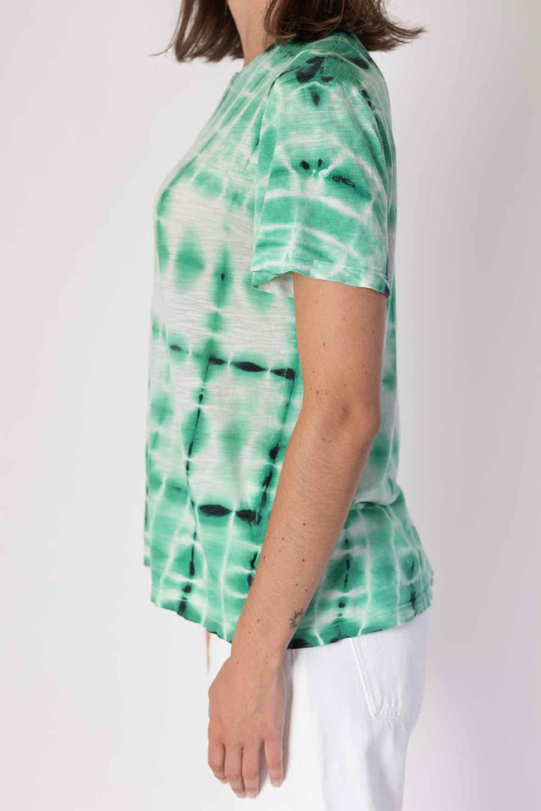 Proenza Size XS Green Tiedye  T-Shirt