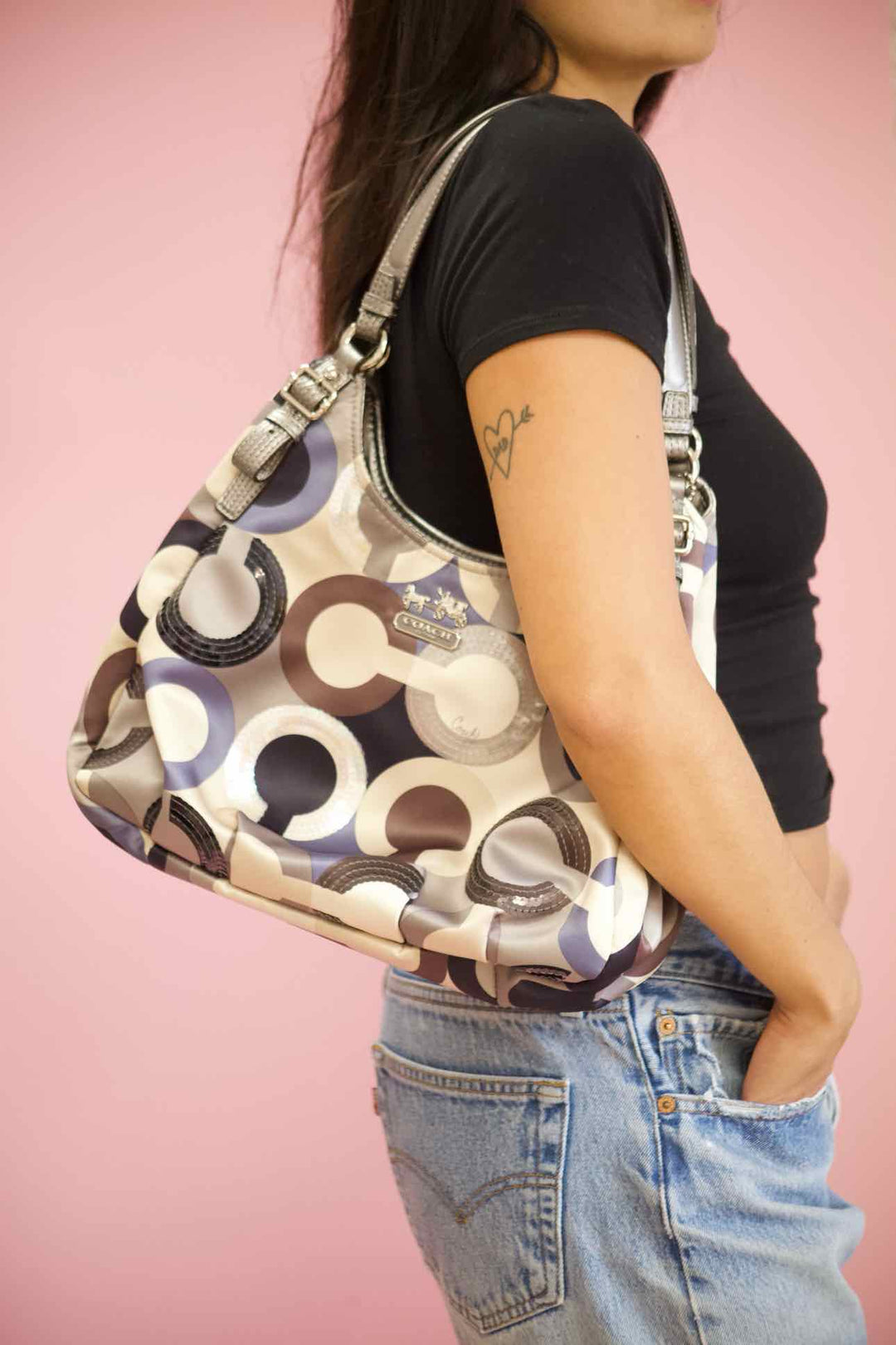 Coach Purple Purse