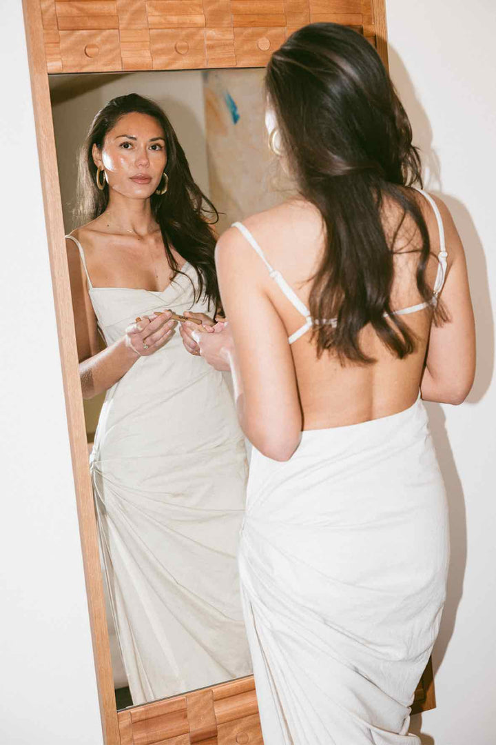 Jacquemus Size M Cowl Neck Long Dress