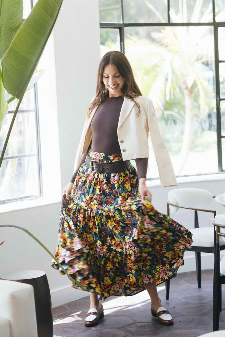 Cleobella Size Medium Printed Skirt