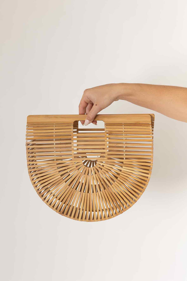 Cult Gaia natural Purse