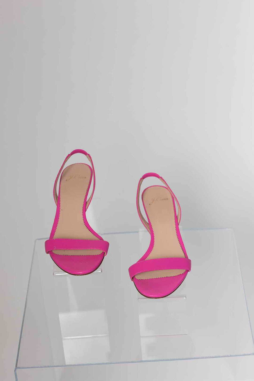 J.Crew Shoe Size 9 Neon Pink Low Heels
