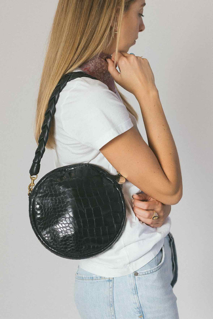 Clare V Black Circle Purse