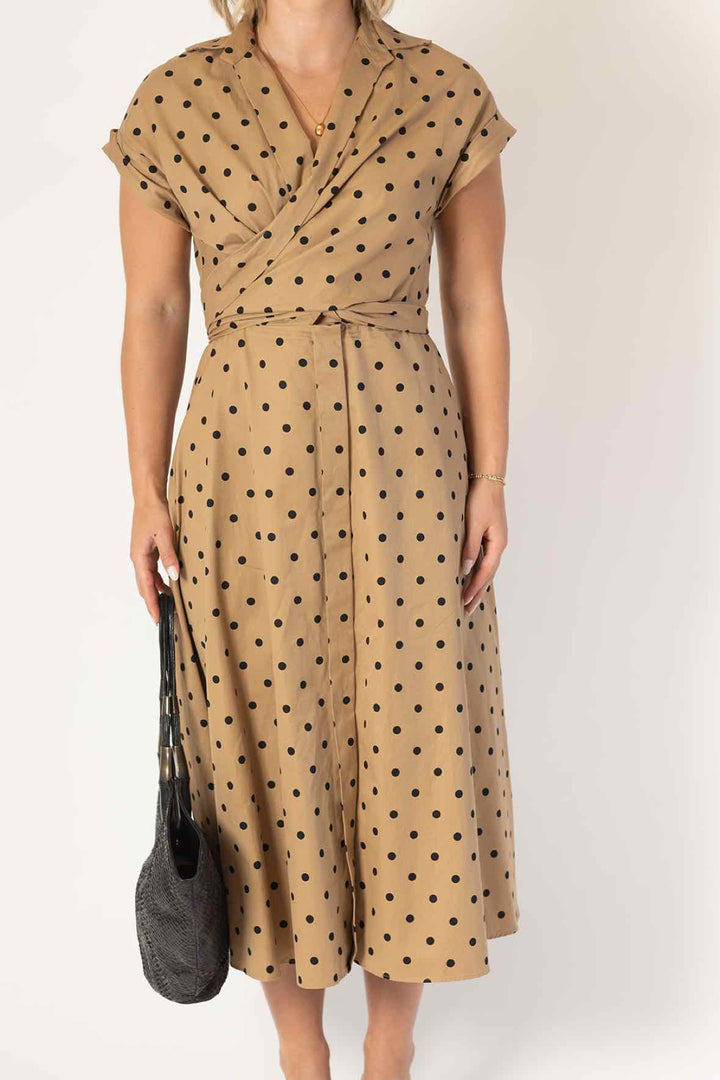 Silvia Tcherassi Size M Polka Dot Poplin Dress