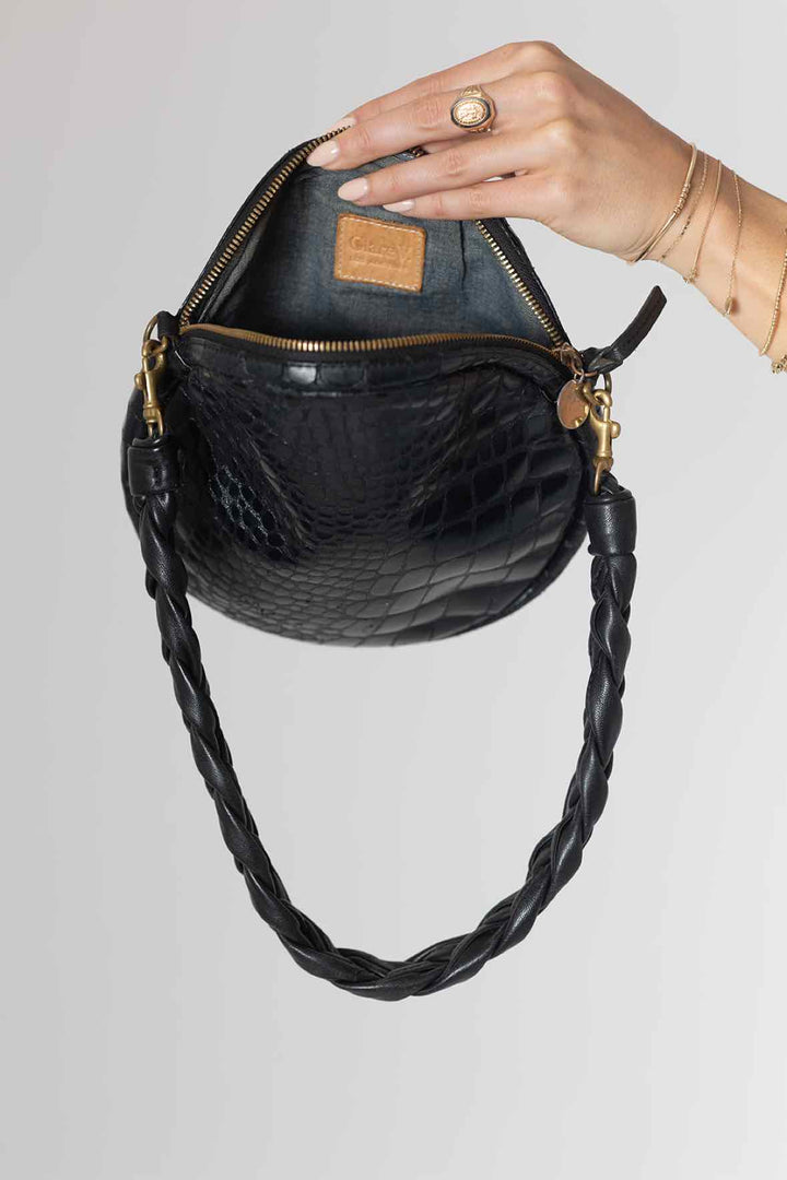 Clare V Black Circle Purse