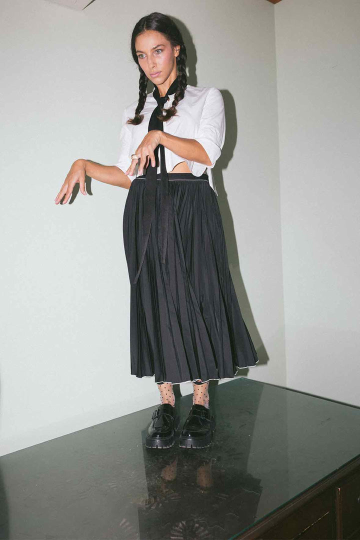 Misha Nonoo Size Small Black Skirt