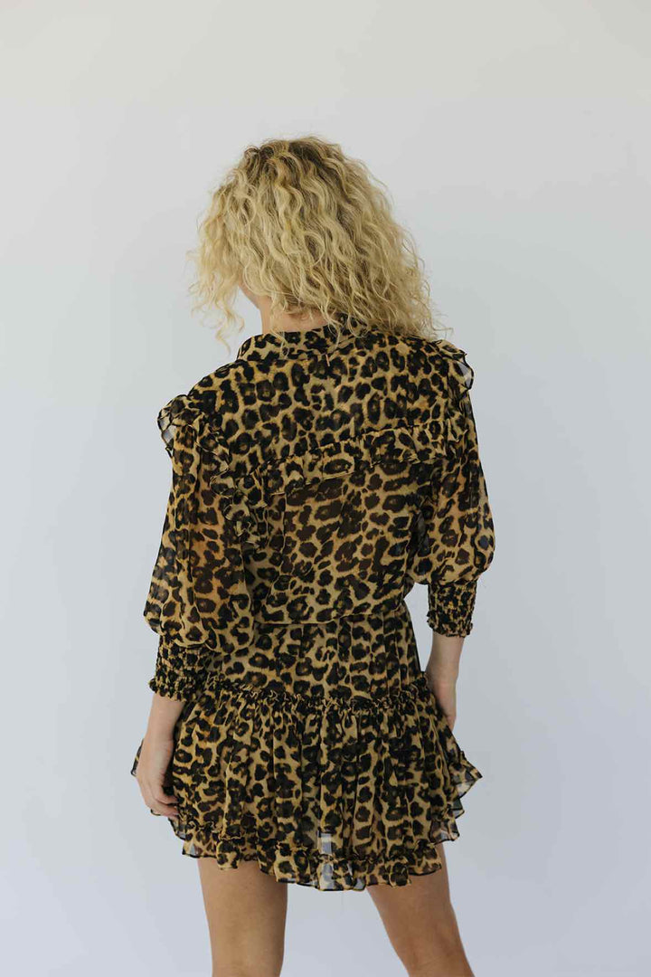 Misa Size XS Ruffle Short Dress