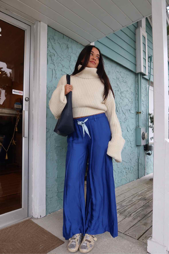 Me369 Size XS Wideleg Silk  Pants