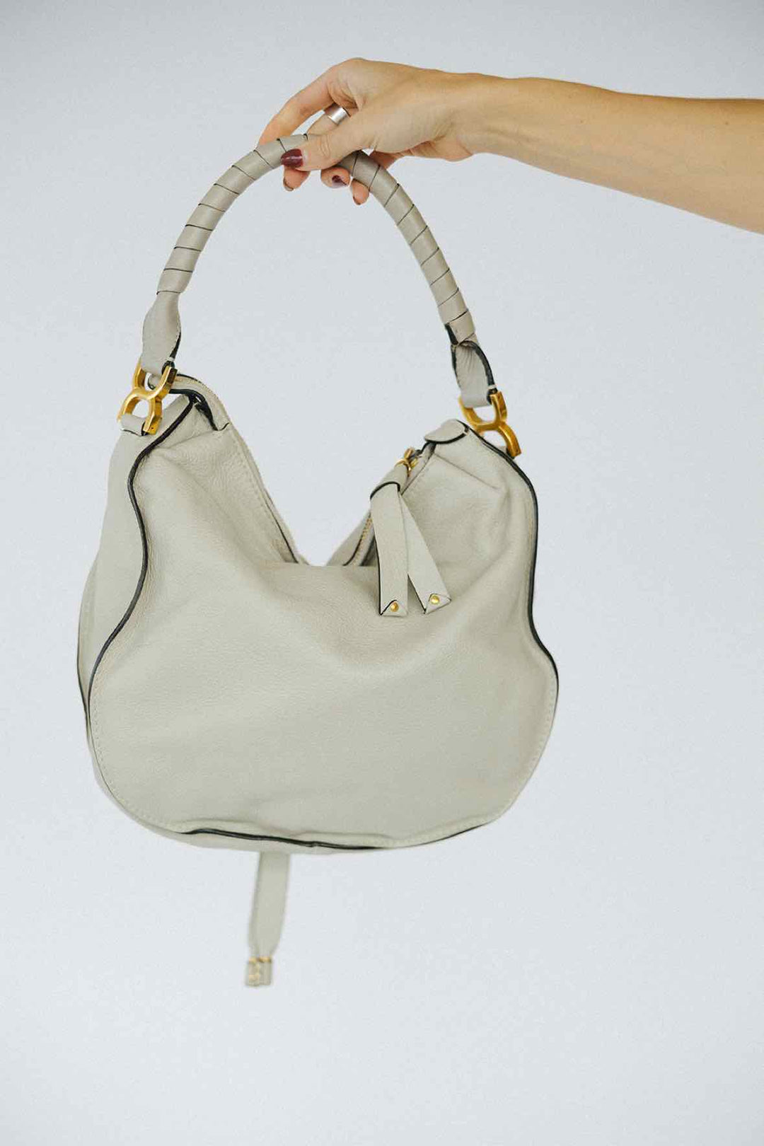Chloe Grey Purse