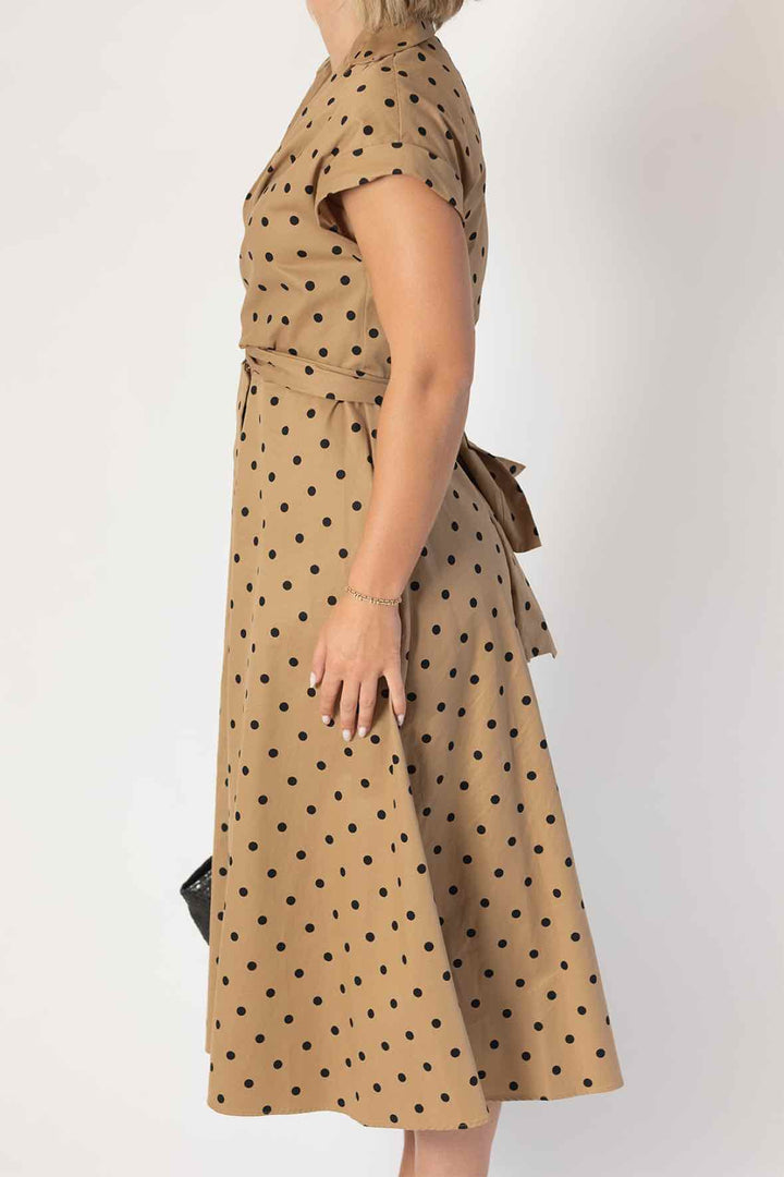 Silvia Tcherassi Size M Polka Dot Poplin Dress