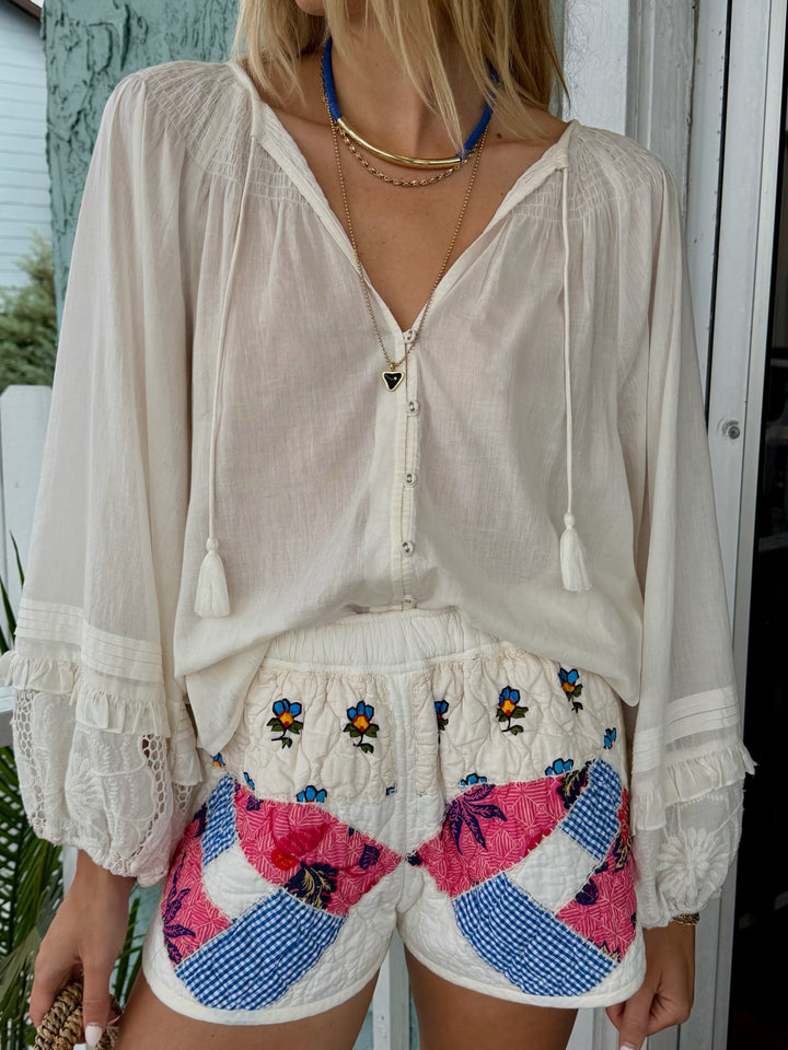 Cleobella Size Large White Top