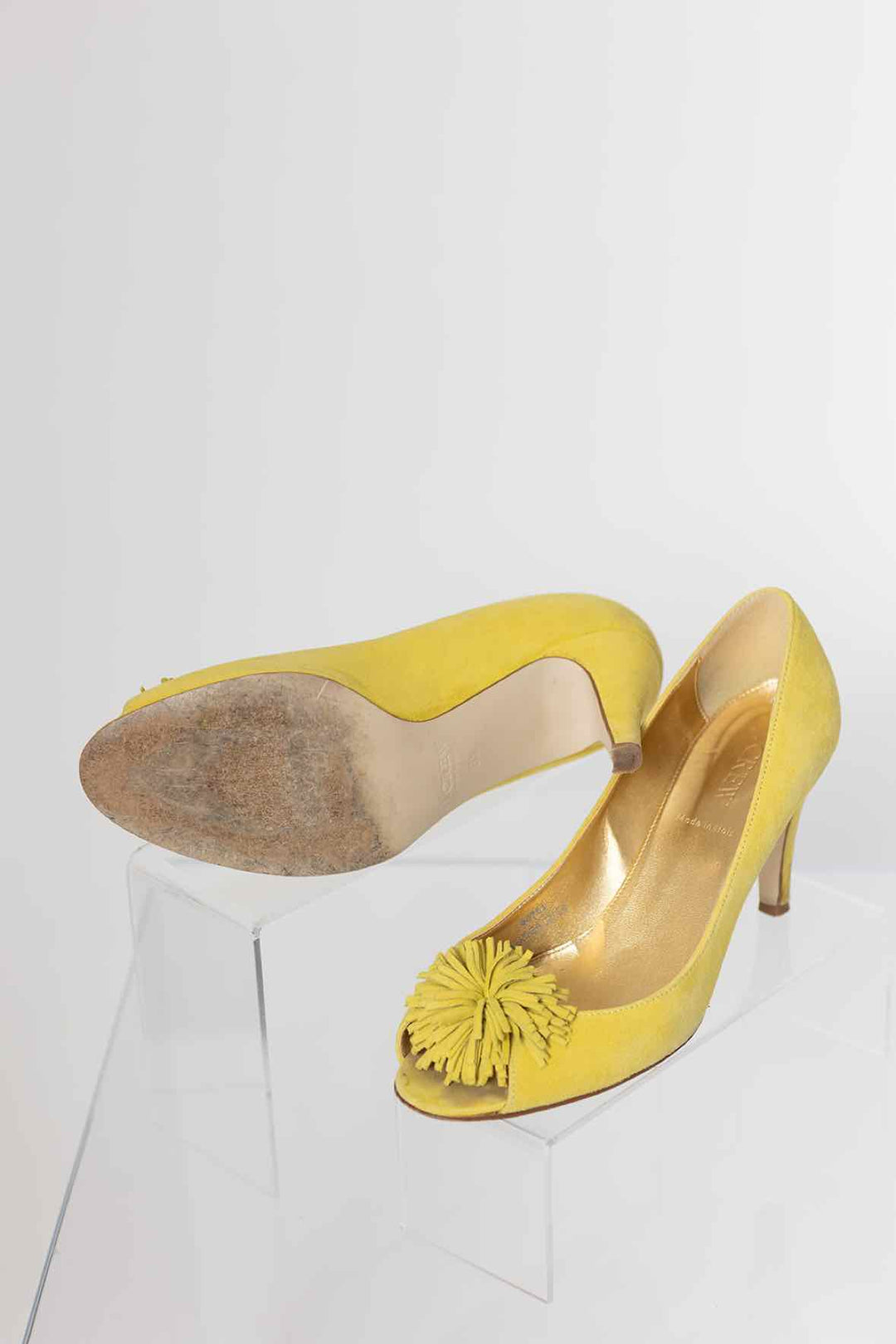 J.Crew Shoe Size 8.5 Pom Pom  Heels