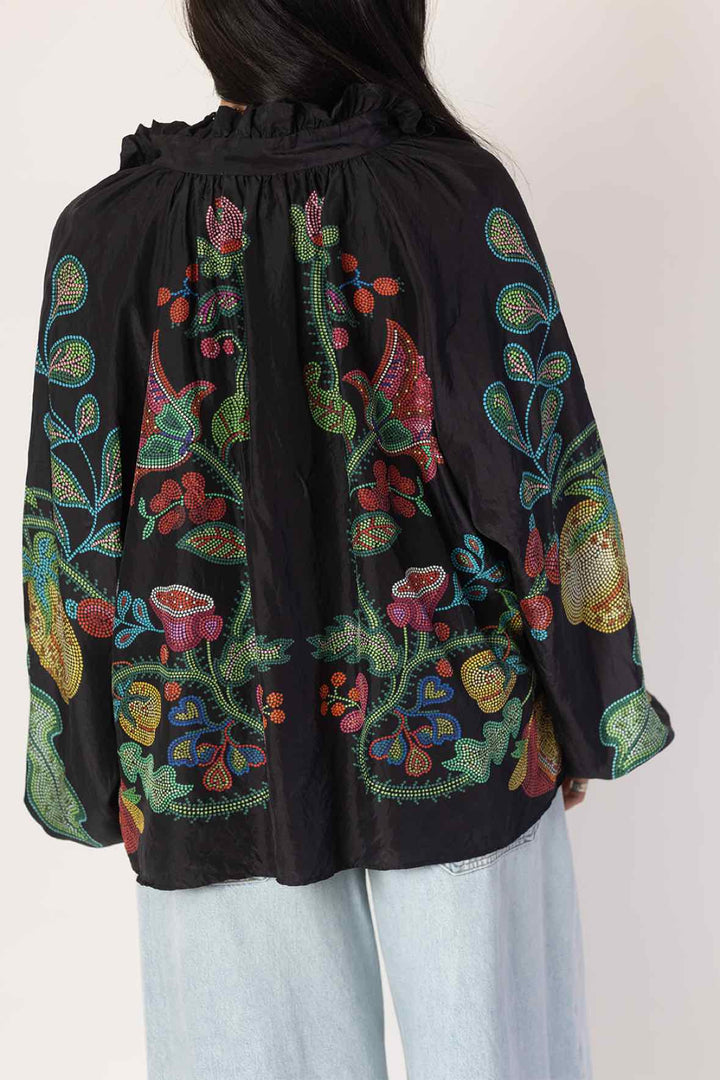 La Double J. Size XXL Black Blouse