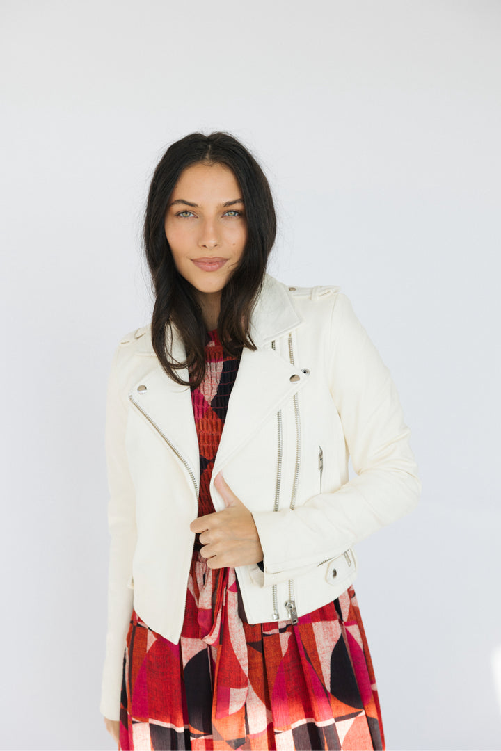 IRO Size 38 Cream Jacket