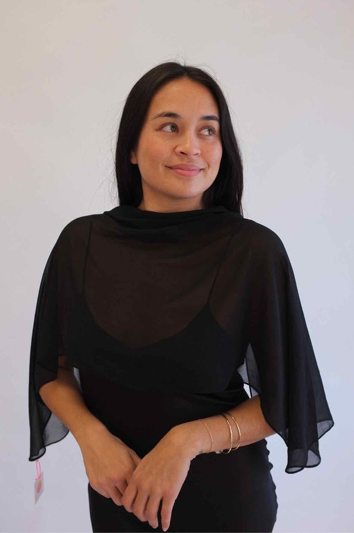 Unbranded Black Scarf