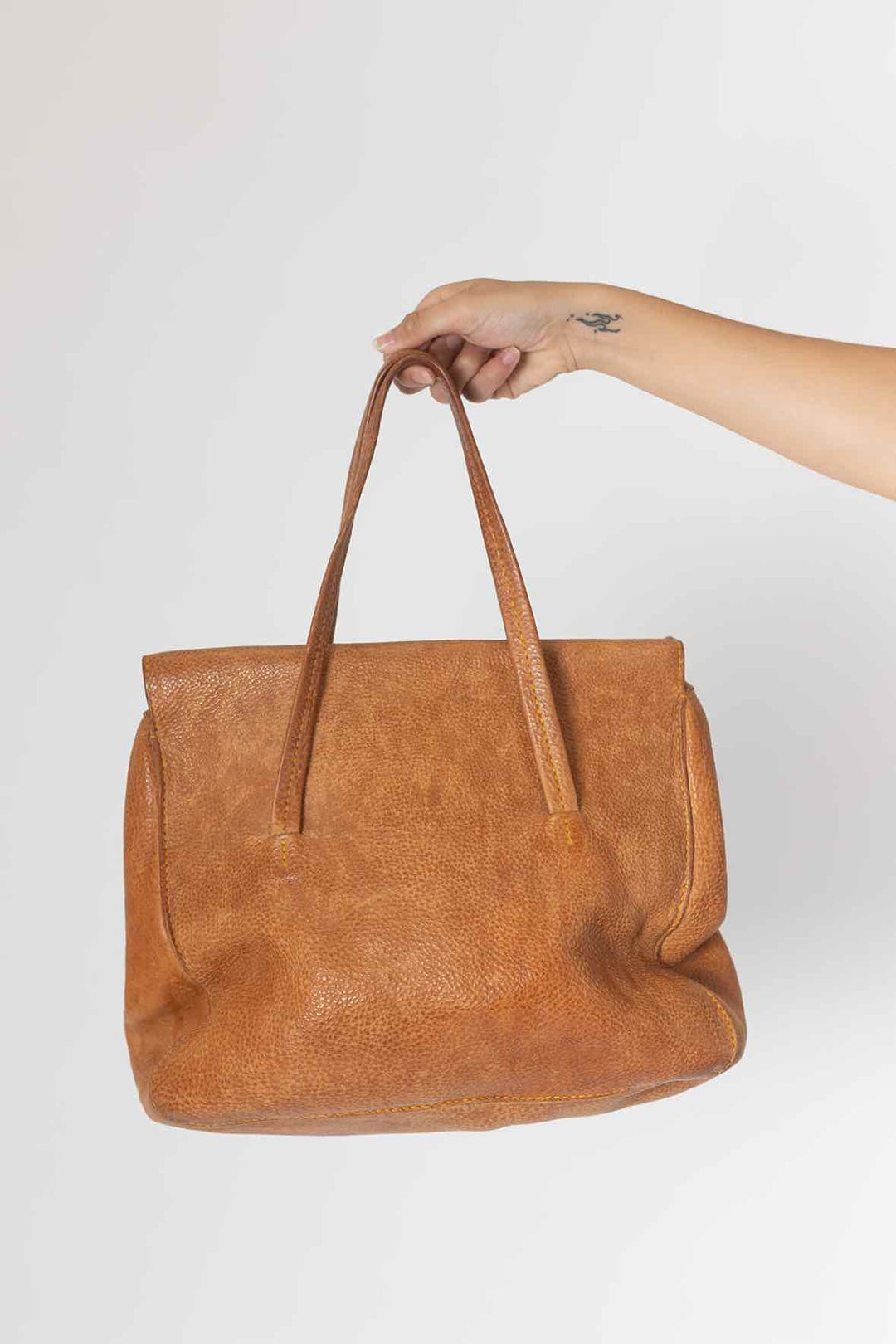 Henry Cuir Tan Purse