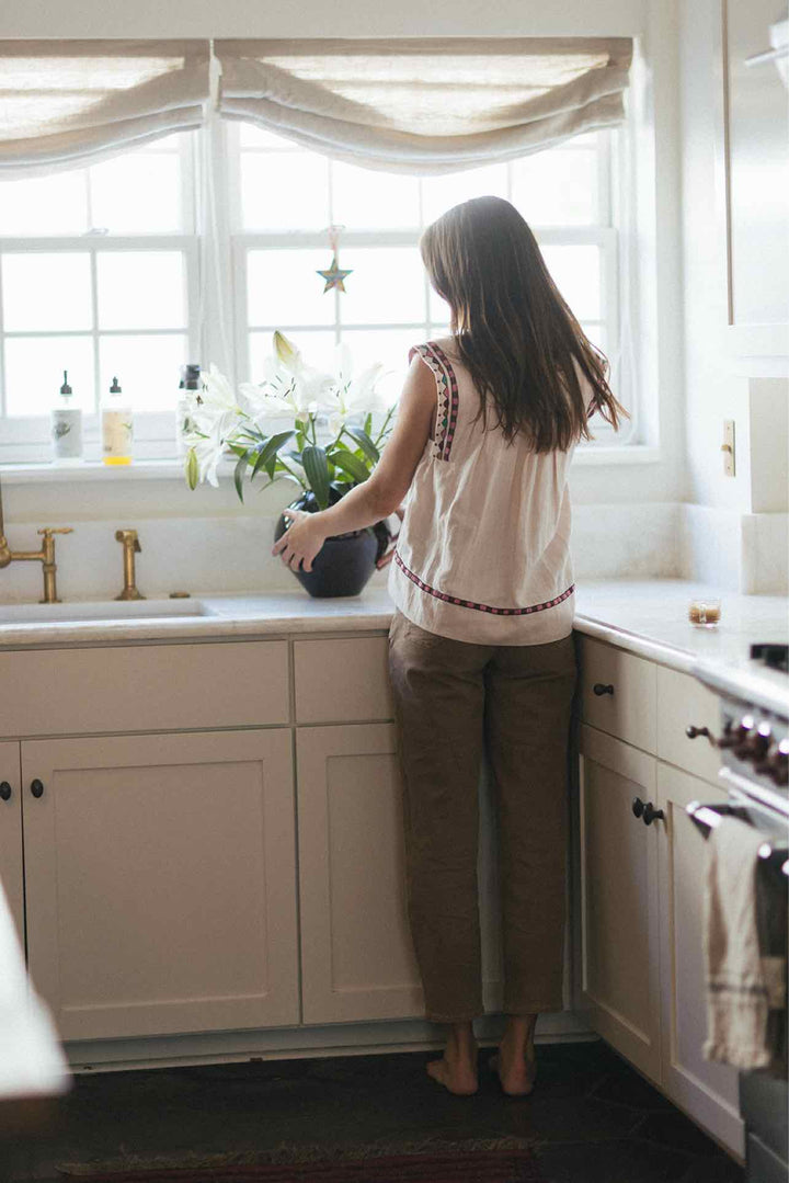 Alix of Bohemia Size XS Pink Top