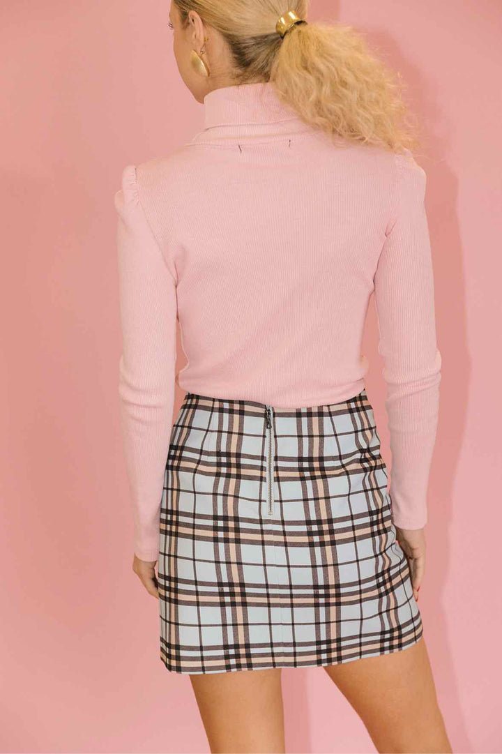 Alice and Olivia Size 0 Blue Skirt