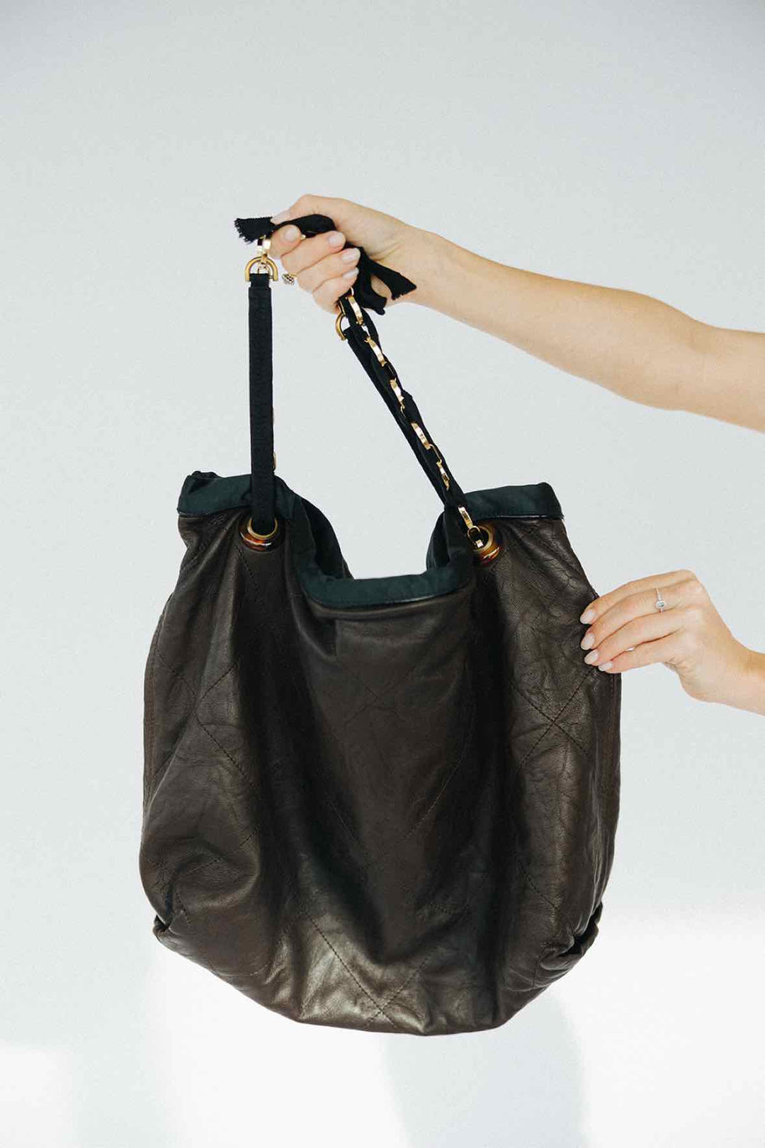 Lanvin Chocolate Brown Purse