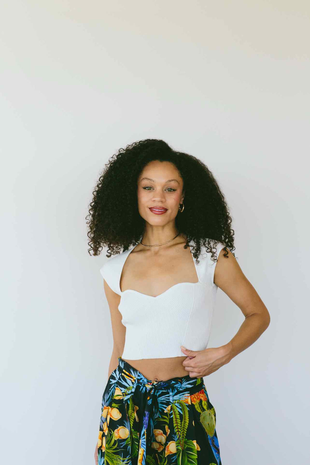 Simkhai Size Small White Top