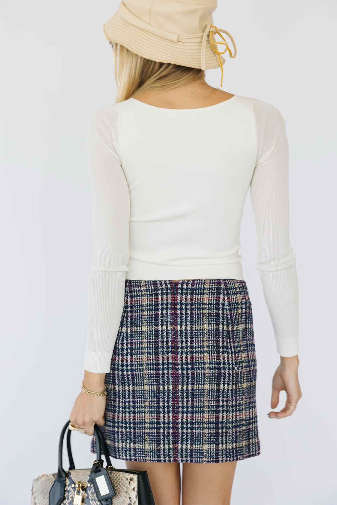 Veronica Beard Size 4 PLaid Skirt