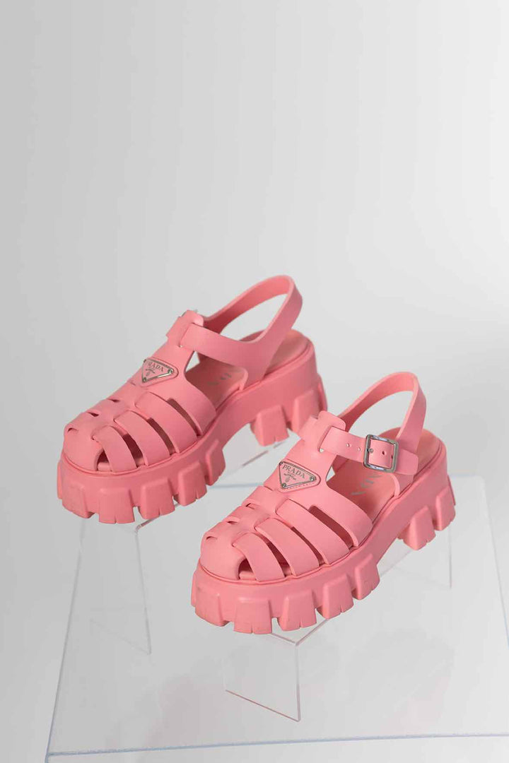 Prada Shoe Size 37 Foam Rubber Sandals