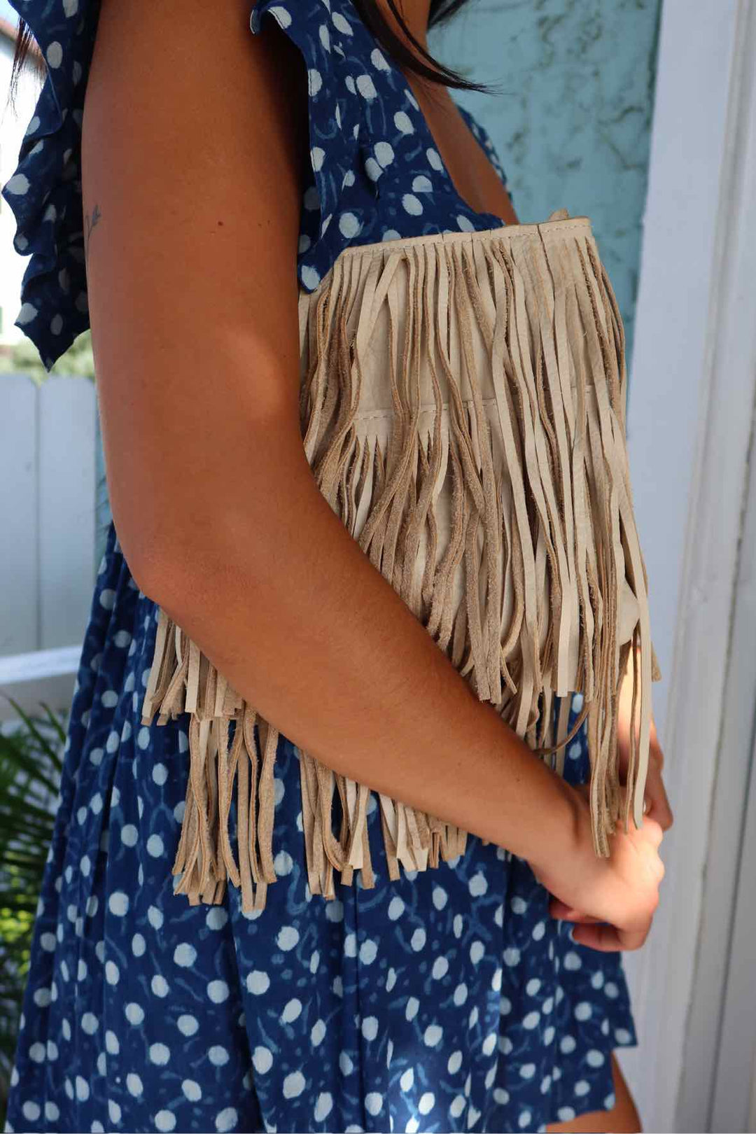Mcfadin Ivory Purse