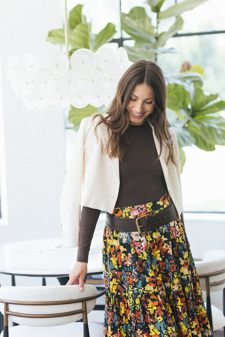 Miu Miu Size 90/36 Brown Belt