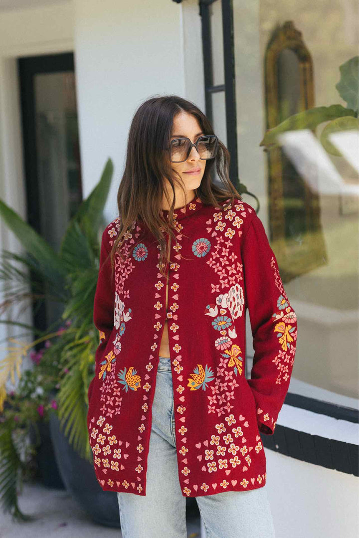 Carolina K Size Small Red Jacket