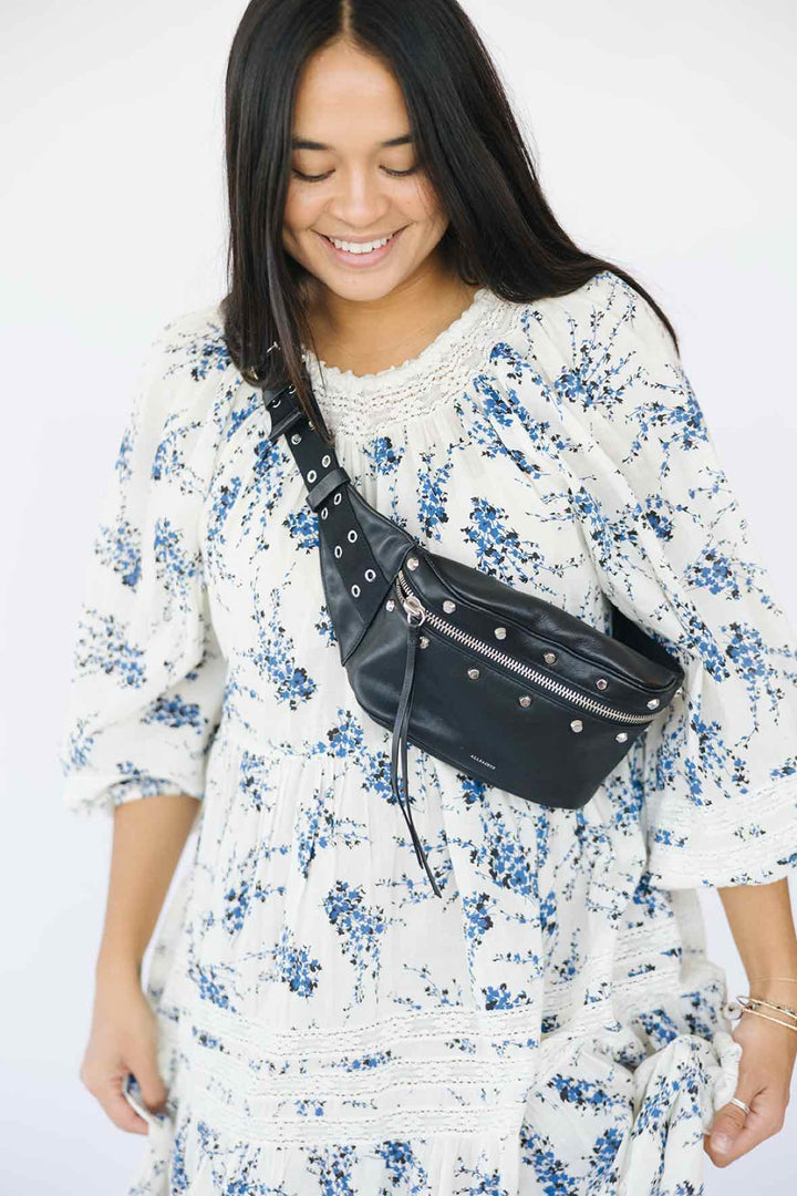 All Saints Black Purse