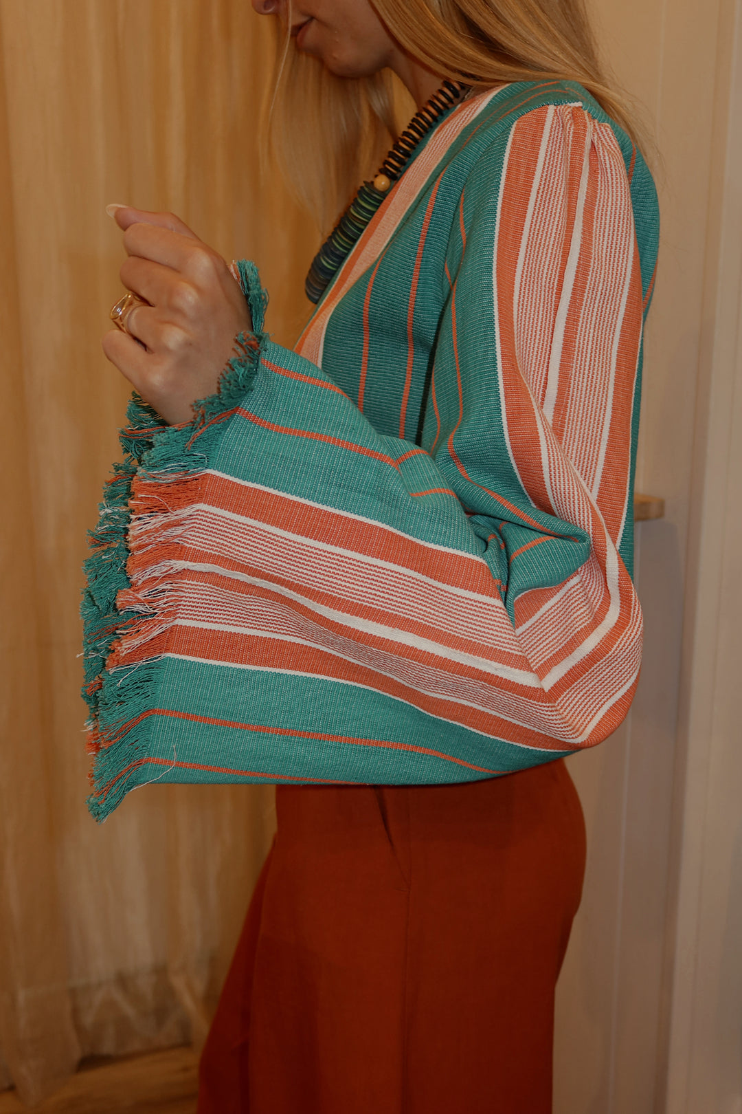 KILENTAR Size 6 Turqouise Top