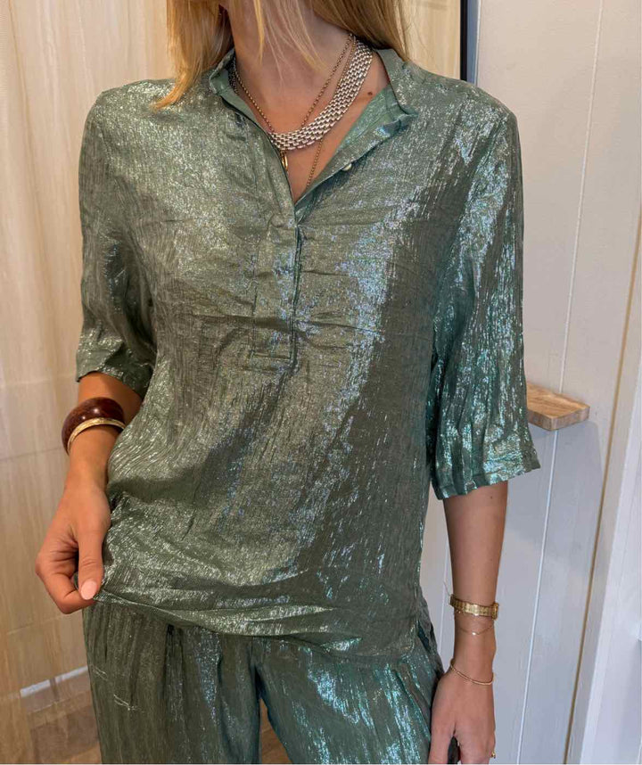 Indress Silk and Lurex Top