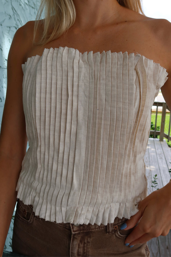 Staud Size 6 Cream Top