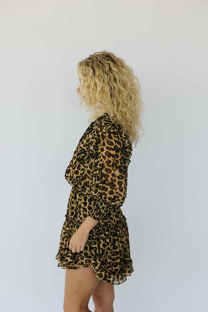 Misa Size XS Ruffle Short Dress