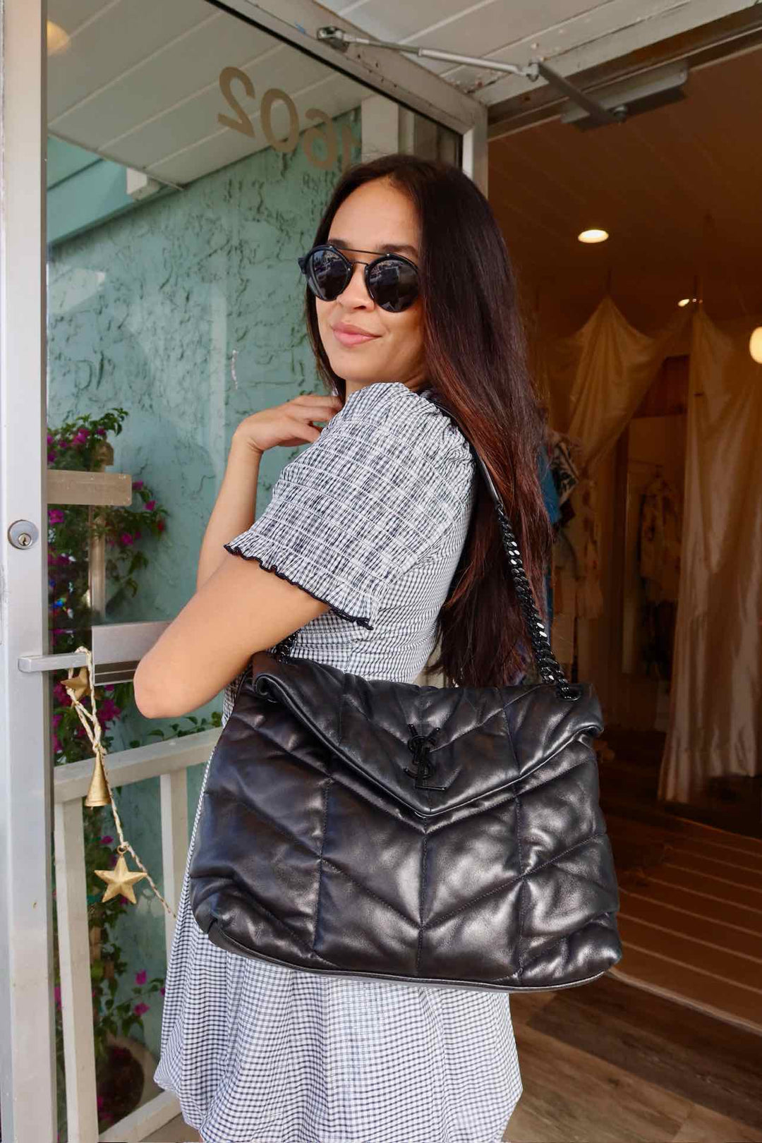 Yves Saint Laurent Size Large Black Purse