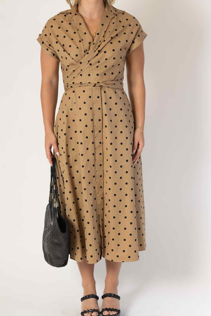 Silvia Tcherassi Size M Polka Dot Poplin Dress