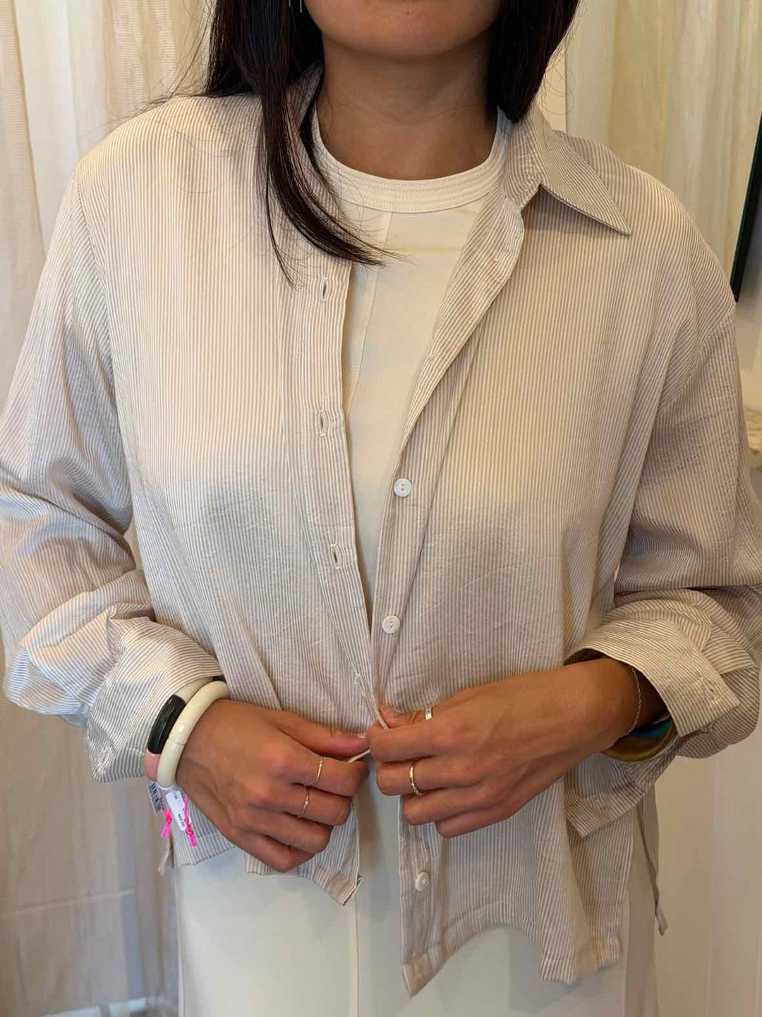 Enza Costa Size 1 Beige Top