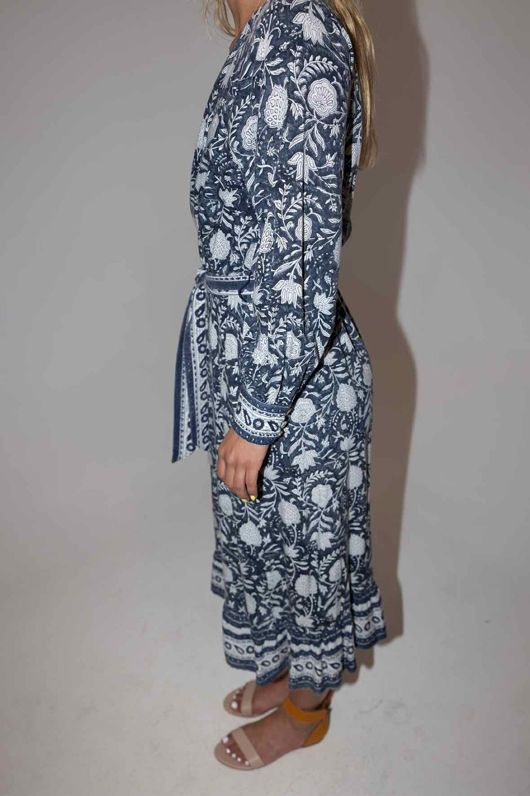 Cleobella Size XS Wrap Caftan Dress