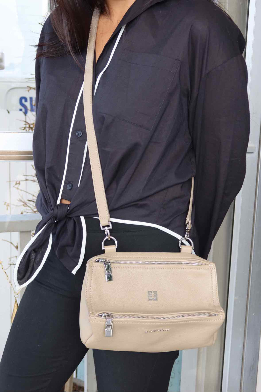 Givenchy Taupe Purse