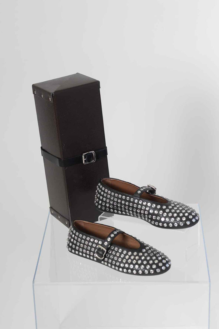 Alaia Size 38 Black Shoes