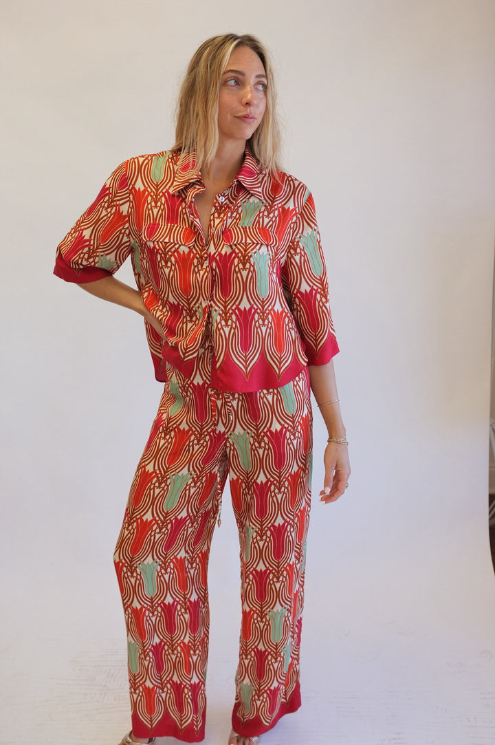Cara Cara Size S Drawstring Pants