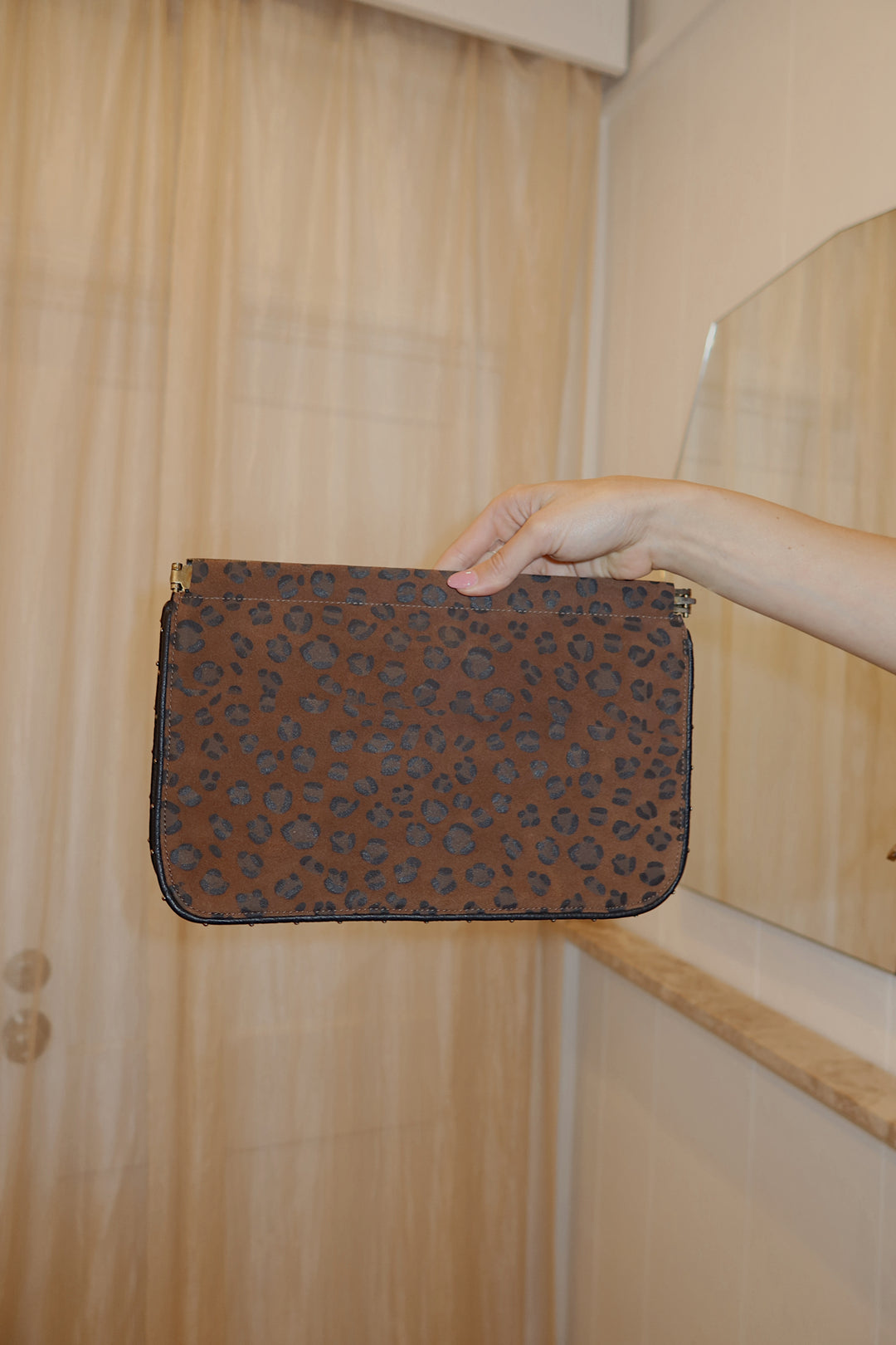 Kempton & Co. Leopard Purse