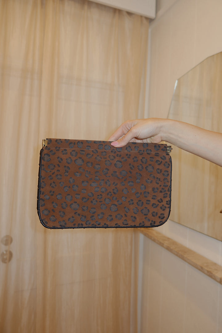 Kempton & Co. Leopard Purse
