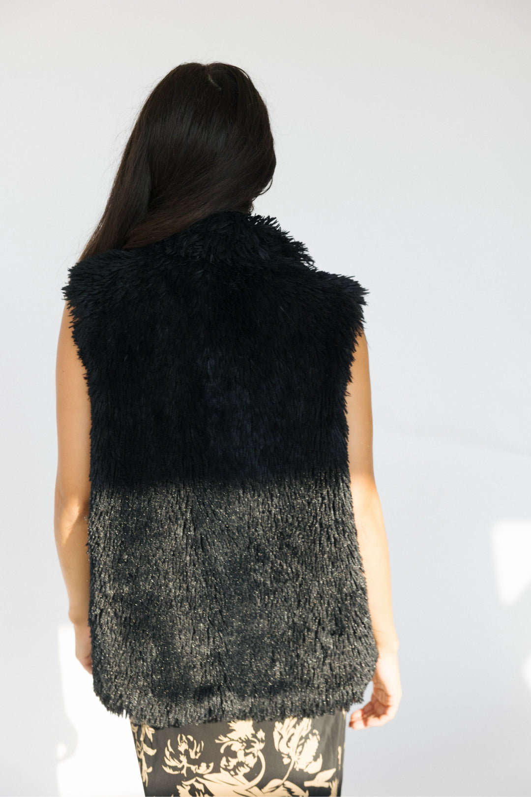 Betsey Johnson Size M Fur Vest