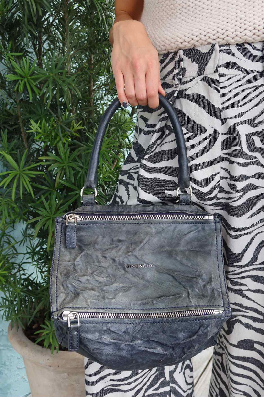 Givenchy Grey Purse