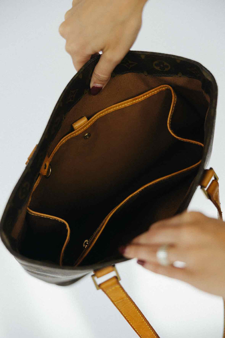 Louis Vuitton Size Medium Brown Purse