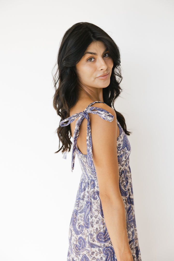 Zimmerman Devi Tie Shoulder Dress