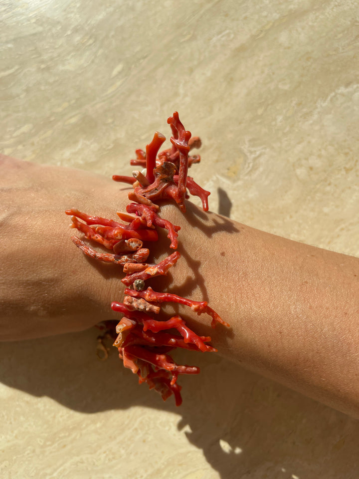 Italian Coral Bracelet